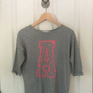 Gray And Pink Shirt From Hong Kong Store